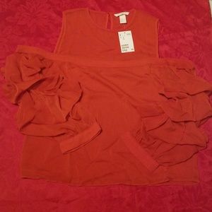 BNWT H&M orange top
